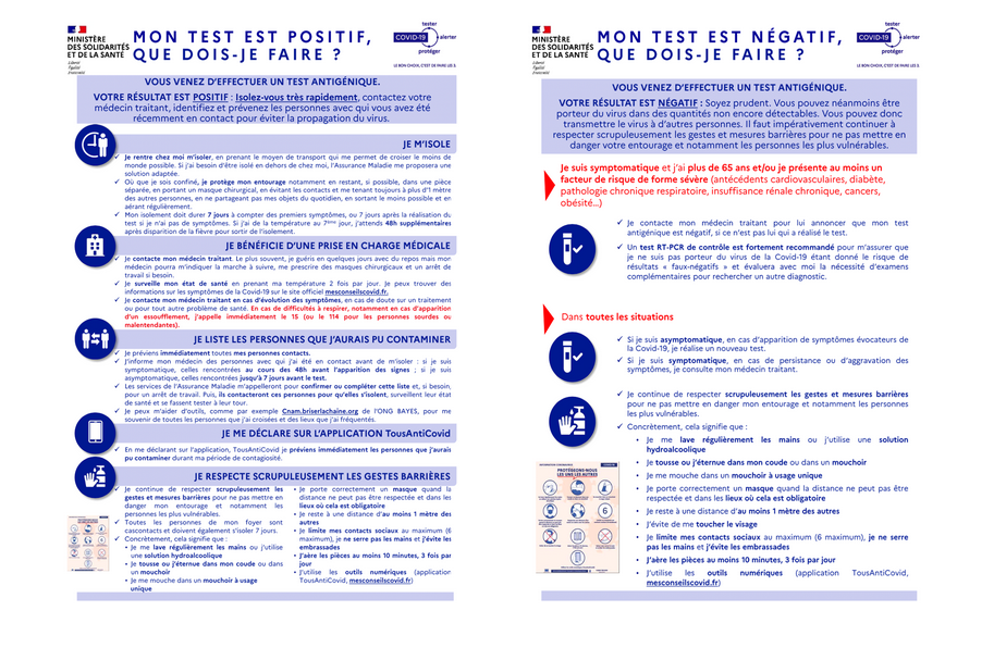 Tests antigéniques : comment référencer l'officine sur Santé.fr ?