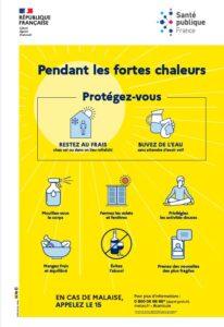 affiche pdt les fortes chaleurs